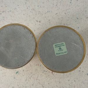 Candle holders perfect for that candle lite dinner